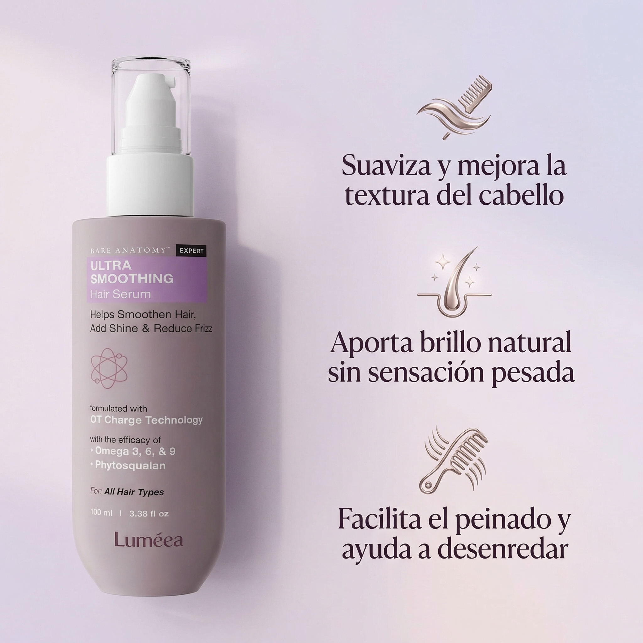 Lumeea™ Sérum Capilar Anti-Frizz
